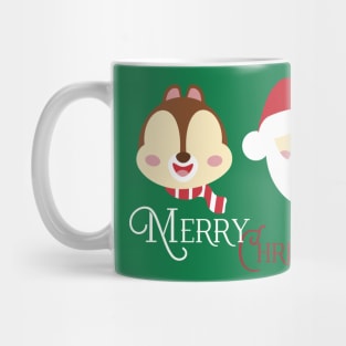 Chipmunk Holiday Mug